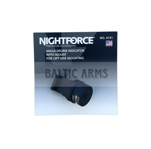 NightForce Gulsčiukas A121 ANGLE DEGREE